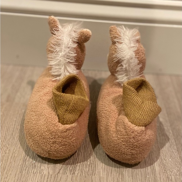 Toddler horse themed house shoe booties - Picture 2 of 3